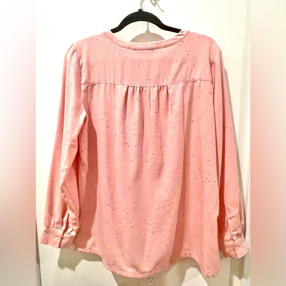 NWT LOFT Pink Women's Tunic Popover Top - Picture 9 of 10